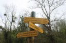 Panneau dans le parc Seguinaud